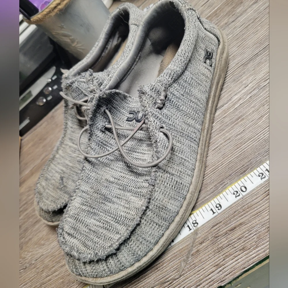 Hey Dude Wally B Sox Grey‎ Mens Size  10